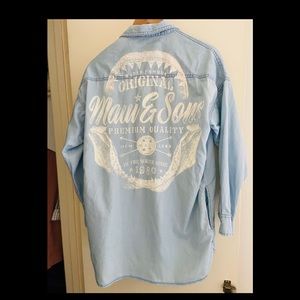 Zara oversized shirt